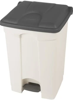 PROBBAX Collecteur à pédale plastique 90 L rouge New