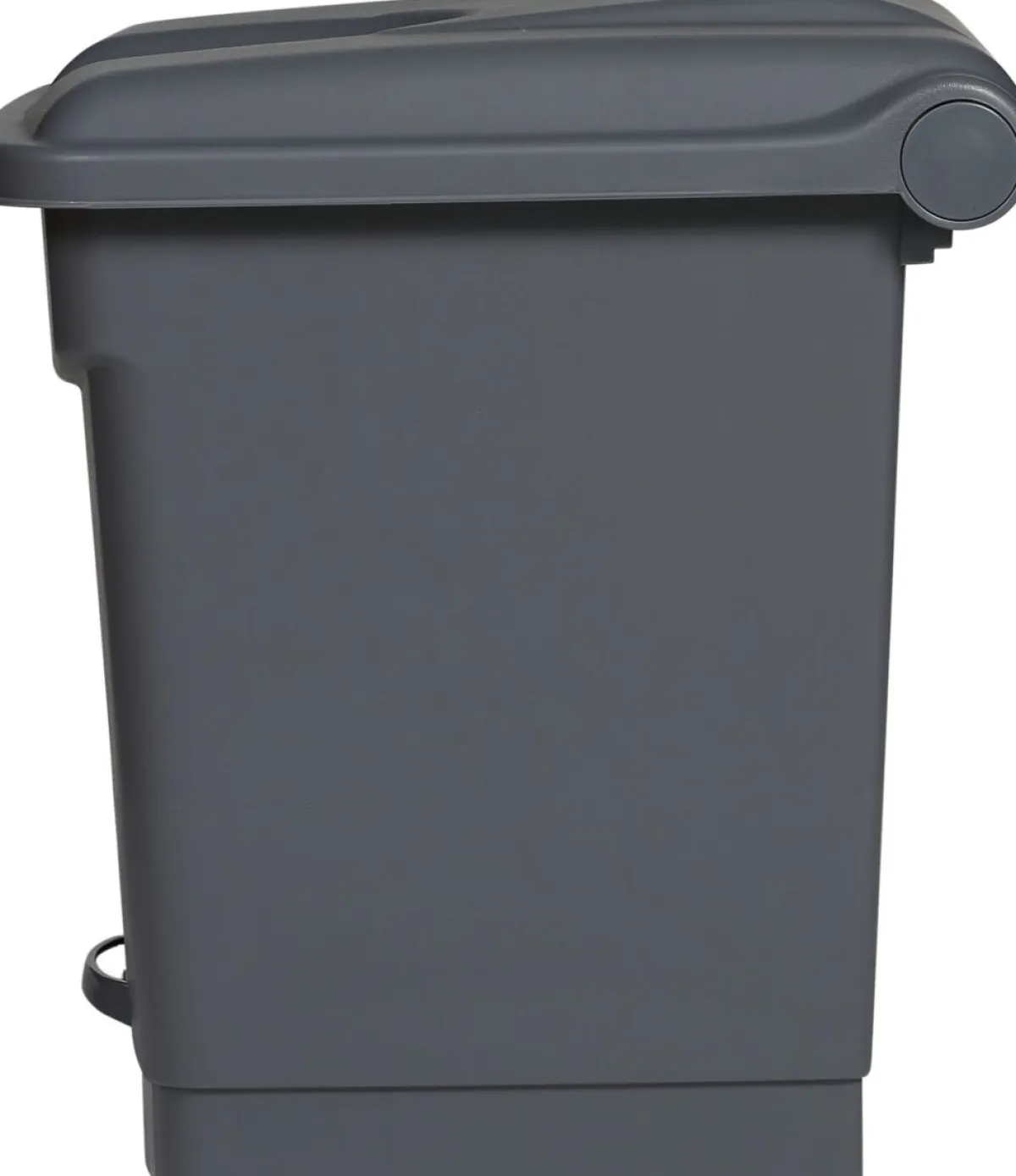 Collecteur à pédale plastique 30 L gris - PROBBAX
