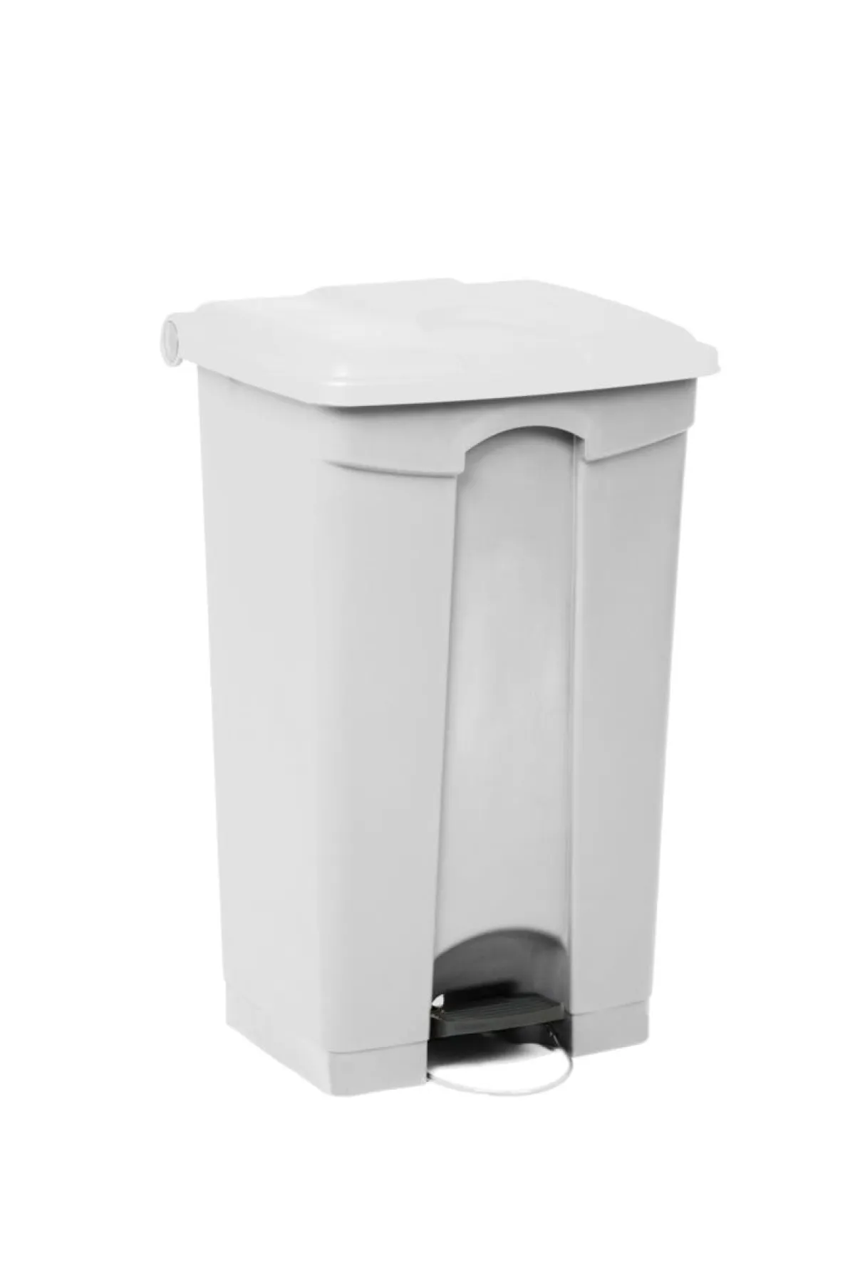 Collecteur à pédale plastique 90 L blanc - PROBBAX Clearance