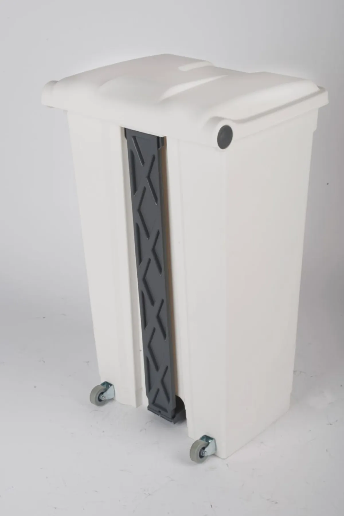 Collecteur à pédale plastique 90 L blanc - PROBBAX Clearance