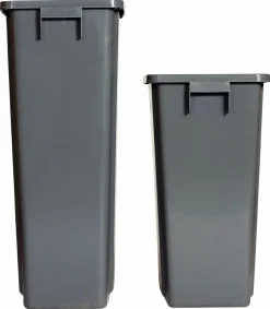 PROBBAX Collecteur plastique 80 L gris Tri Selectif Discount