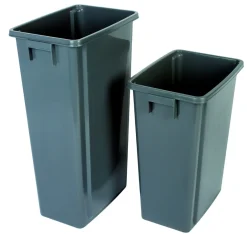 PROBBAX Collecteur plastique 80 L gris Tri Selectif Discount