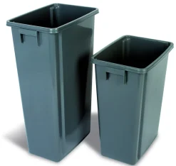 PROBBAX Collecteur plastique 60 L gris Tri Selectif New