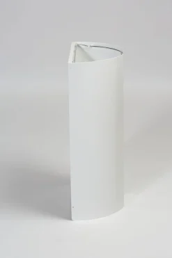 Collecteur tri acier 40 L blanc - PROBBAX