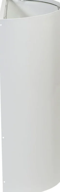 PROBBAX Collecteur tri acier 20 L blanc