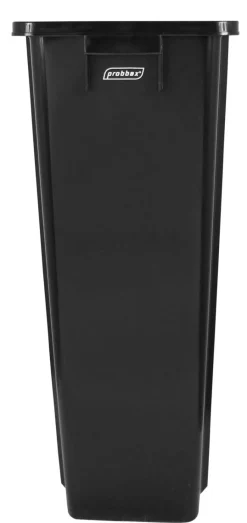 Collecteur tri sélectif plastique 80 L noir - PROBBAX New