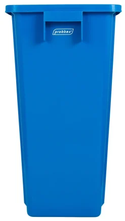 PROBBAX Collecteur tri sélectif plastique 60 L bleu Outlet