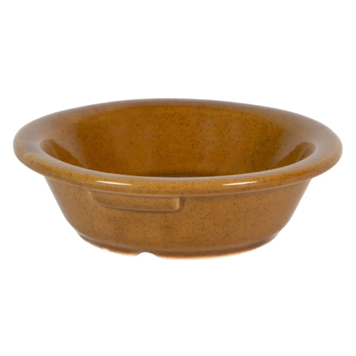 Compotier caramel grès renforcé Ø 12 cm Twist - ESSENTIALS COLLECTION Clearance