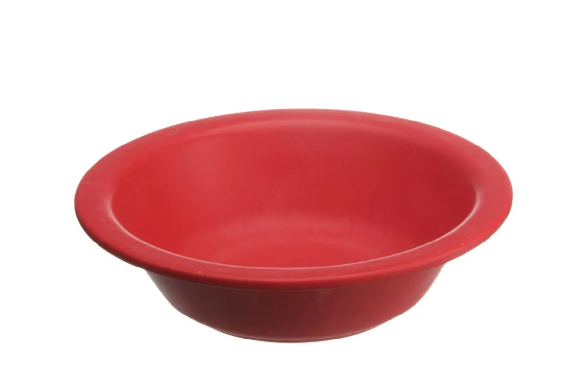 Compotier rond rouge fibre végétale Ø 3,3 cm Lilitouch - SAINT ROMAIN Hot