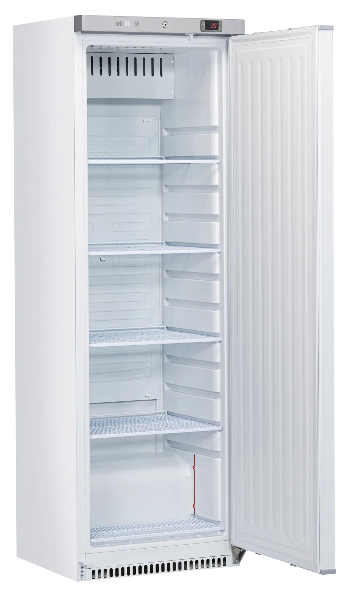 HENDI Congelateur 1p budget line 400l blc froid négatif 400 L 4 niveaux Hot