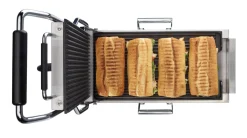 WARING Contact grill panini compact à plaque rainée Compresso Clearance