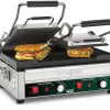 WARING Contact grill panini double à plaques rainurées Ottimo Best