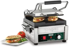 WARING Contact grill panini à plaque rainurée Perfetto Clearance