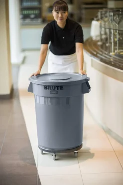 RUBBERMAID Conteneur plastique 76 L gris Brute Discount
