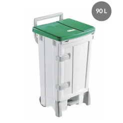 GILAC Conteneur plastique 90 L vert Hot