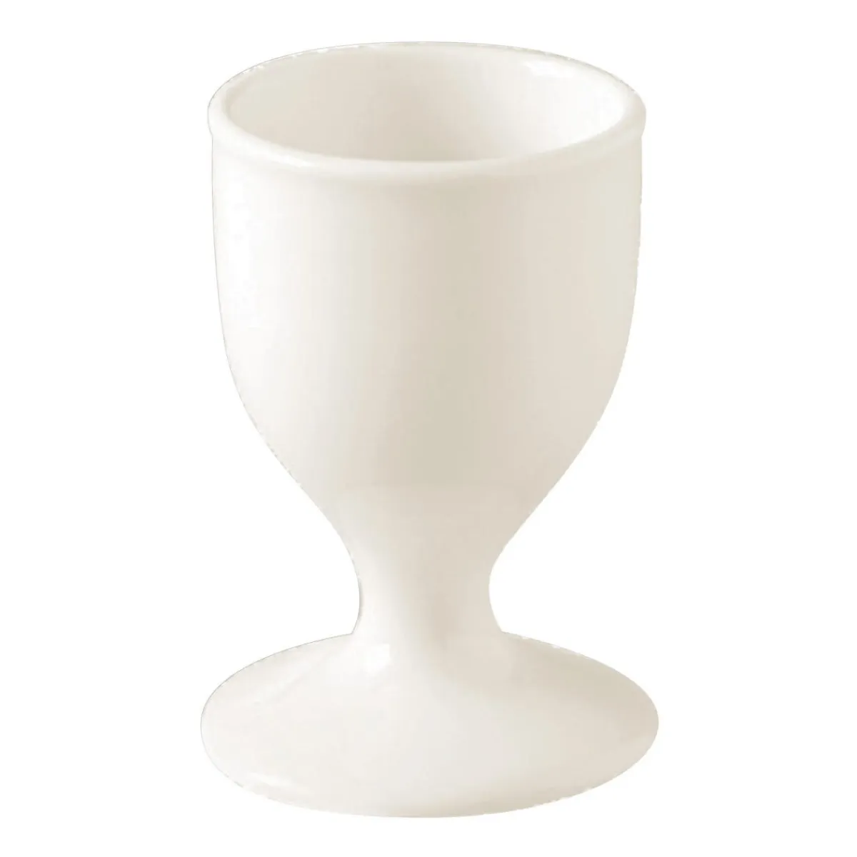 Coquetier rond crème porcelaine vitrifiée Ø 5,3 cm Classic Gourmet - RAK Clearance