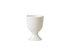 Coquetier rond ivoire porcelaine vitrifiée Ø 5,2 cm Banquet - RAK Outlet