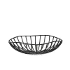 Corbeille noir métal Ø 20 cm 6 cm Catu - SERAX Hot