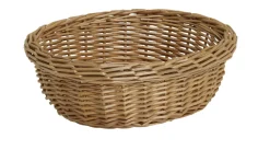 PRO.MUNDI Corbeille ovale beige osier 25,5x21x9 cm Best
