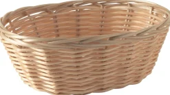 PRO.MUNDI Corbeille ovale beige polypropylène (pp) 23x15x6,5 cm New