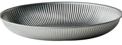 Corbeille ovale inox 31x21x4 cm - DEGRENNE New