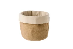 PRO.MUNDI Corbeille à pain Jute Ø 17 cm 16 cm Oxstal (50 pièces) Discount