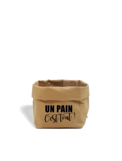 Corbeille à pain kraft bois 13 cm x 14 cm - Kraft&You Online
