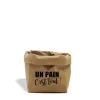 Kraft&You Corbeille à pain marron kraft 10 cm x 12 cm
