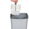 PROBBAX Corbeille plastique 25 L gris Clearance