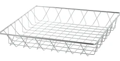 PRO.MUNDI Corbeille rectangulaire inox 35,5x30,5x5,5 cm Online
