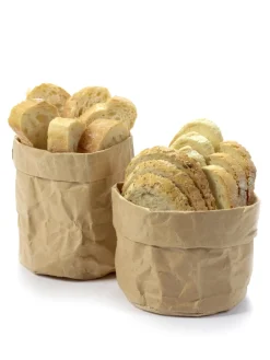 Corbeille rond beige kraft Ø 15 cm 8 cm - SERAX Hot