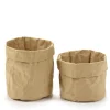 Corbeille rond kraft Ø 11 cm 12 cm - SERAX New