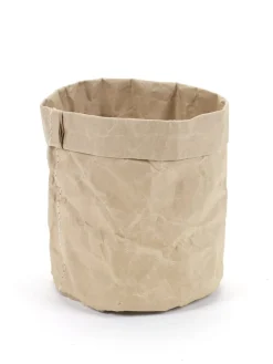 Corbeille rond kraft Ø 11 cm 12 cm - SERAX New