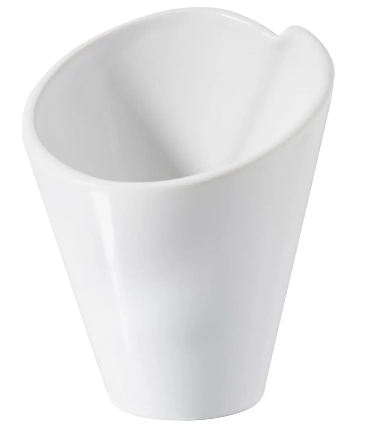 Cornet conique blanc porcelaine culinaire Ø 6 cm Les Essentiels - REVOL New