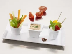 Cornet conique blanc porcelaine culinaire Ø 6 cm Les Essentiels - REVOL New