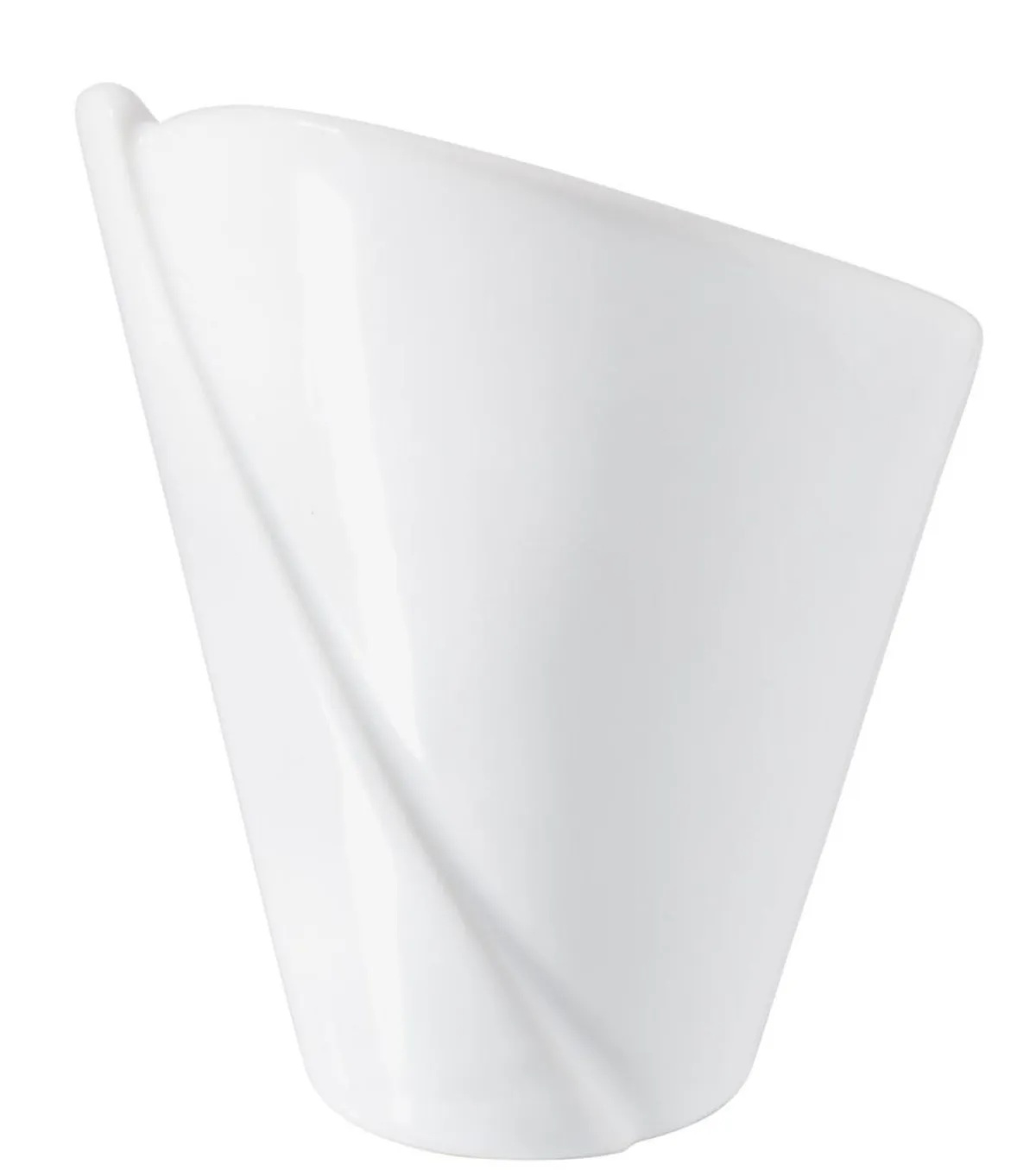 Cornet conique blanc porcelaine culinaire Ø 6 cm Les Essentiels - REVOL New