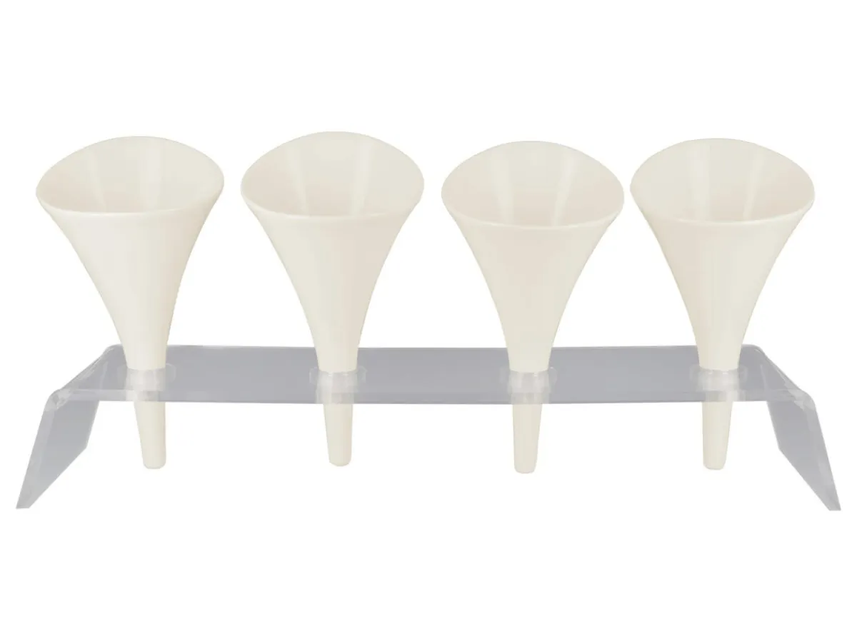 Cornet ivoire porcelaine vitrifiée Ø 10 cm Picked - RAK New