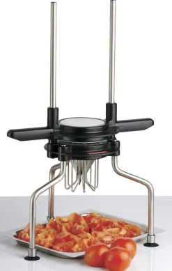 Coupe-agrumes/tomates 8 quartiers inox 38,5x32,5x58 cm - L.TELLIER Discount
