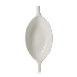 Coupe cabosse Blanc albâtre porcelaine culinaire 33 cm Yli - REVOL Best