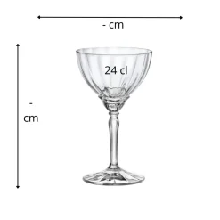 BORMIOLI ROCCO Coupe à champagne verre 24 cl Florian Outlet
