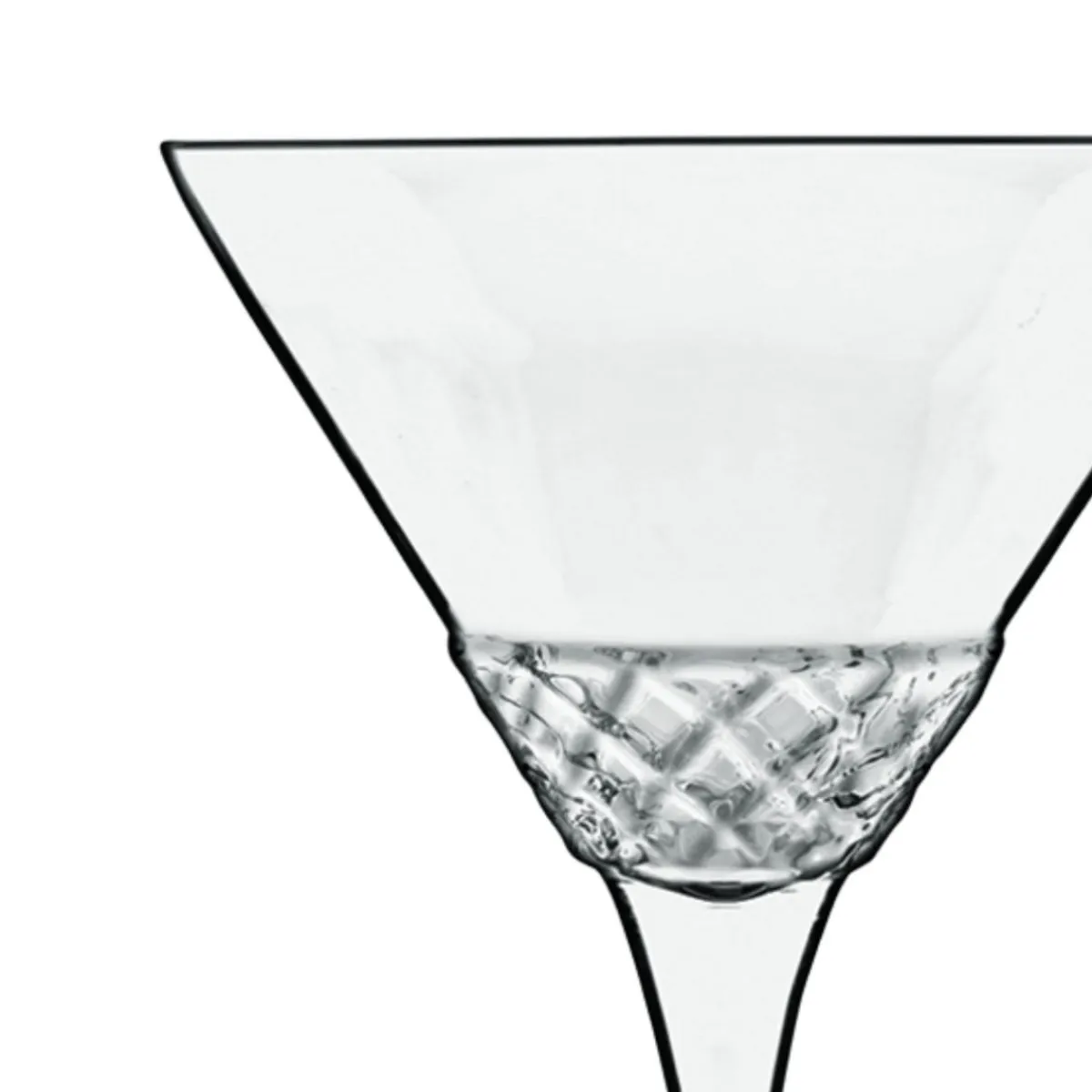 LUIGI BORMIOLI Coupe à cocktail martini verre cristallin 22 cl Roma 1960 New