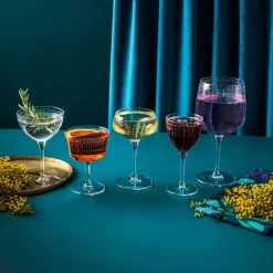 BORMIOLI ROCCO Coupe à cocktail martini verre 23,5 cl Novecento Art Deco Online