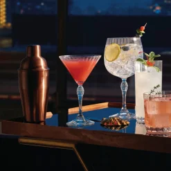 BORMIOLI ROCCO Coupe à cocktail martini verre cristallin 24,5 cl America 20s Best
