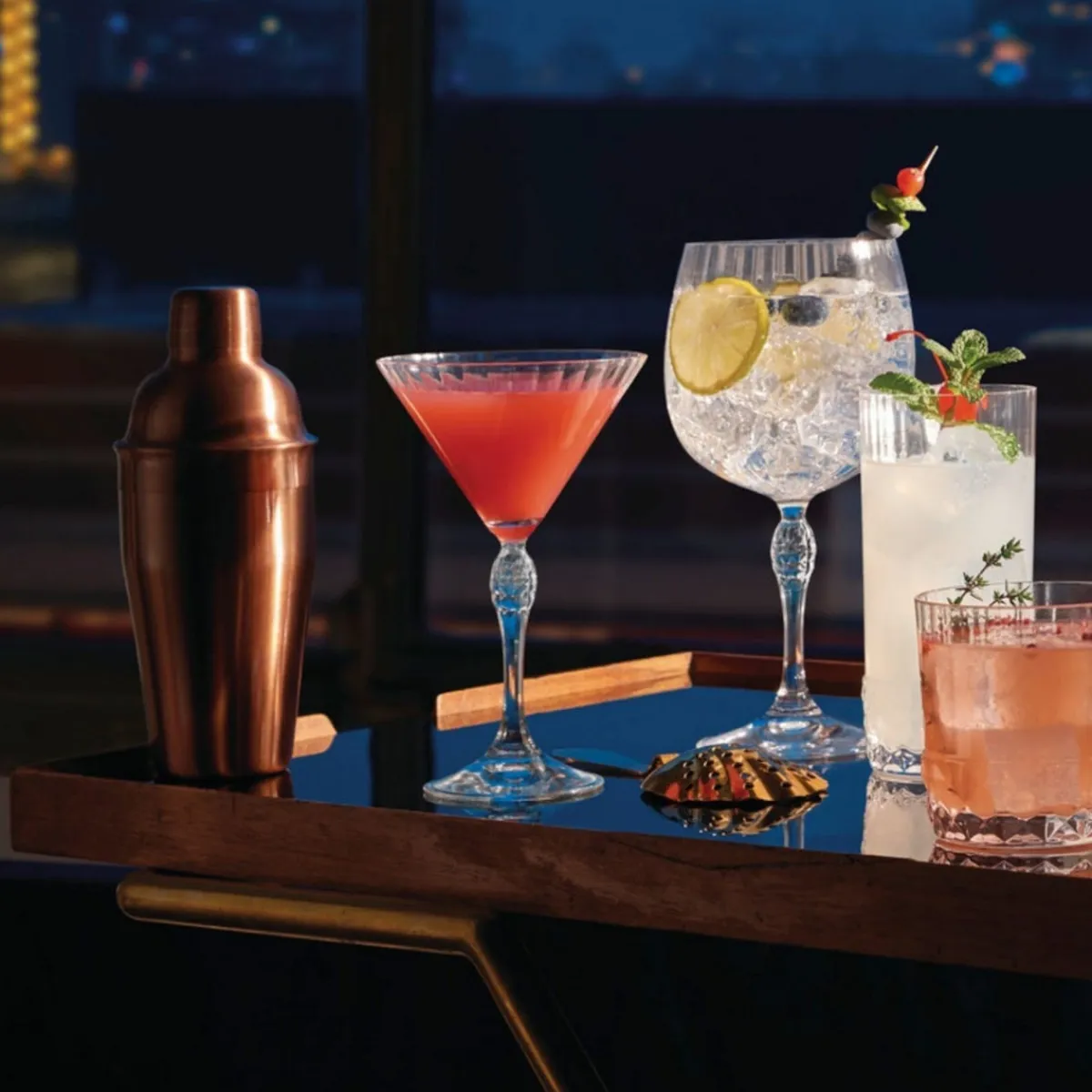 BORMIOLI ROCCO Coupe à cocktail martini verre cristallin 24,5 cl America 20s Best
