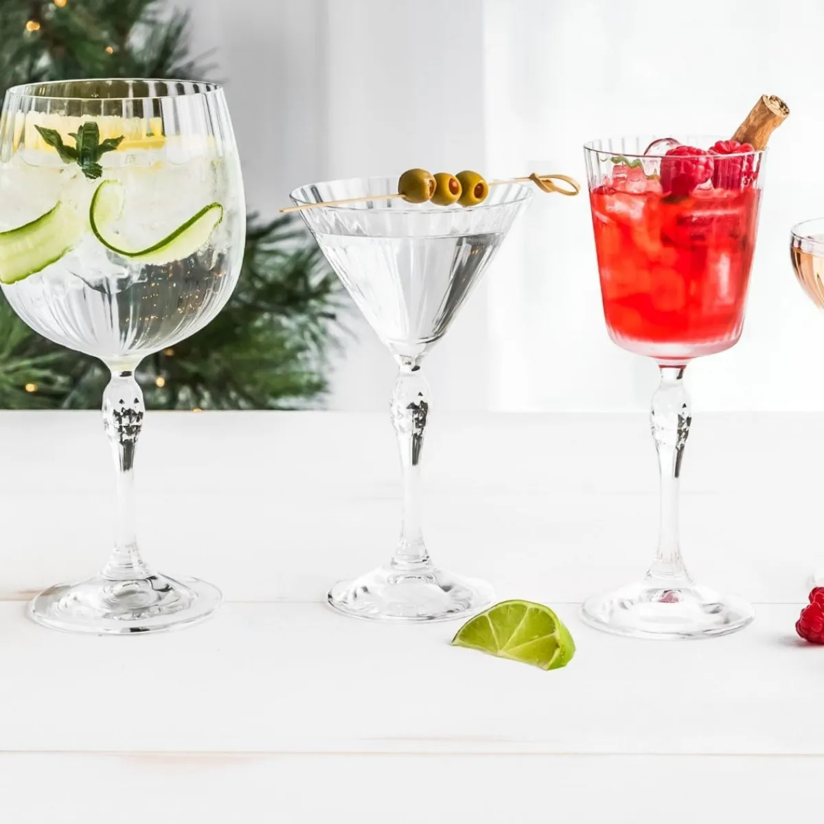 BORMIOLI ROCCO Coupe à cocktail martini verre cristallin 24,5 cl America 20s Best