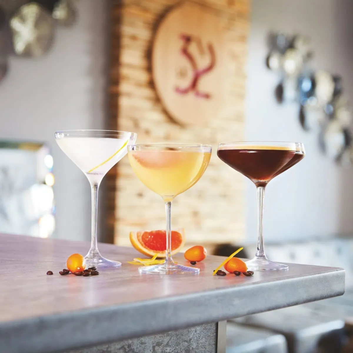 Coupe à cocktail martini verre cristallin 30 cl Champagne & Cocktail - CHEF & SOMMELIER Clearance