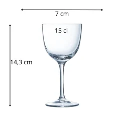 Coupe à cocktail verre cristallin 15 cl Champagne & Cocktail - CHEF & SOMMELIER Online