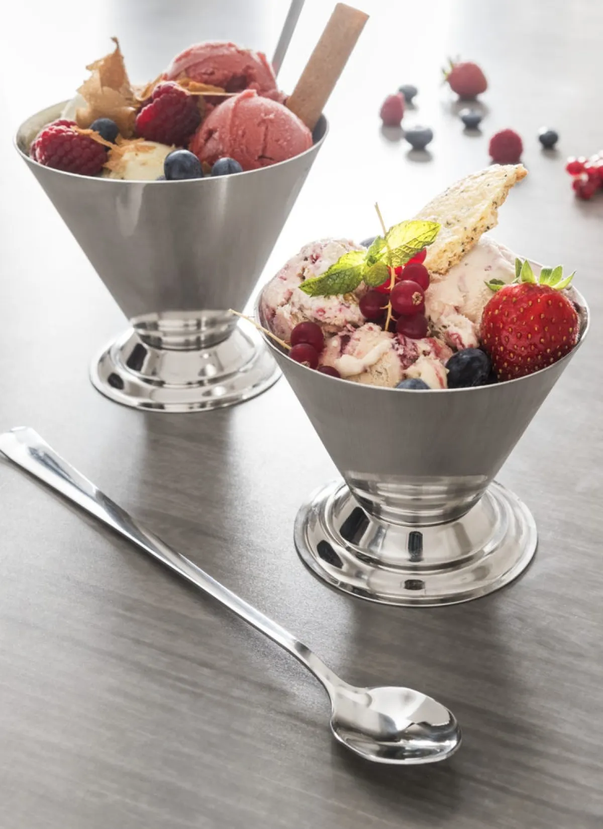 Coupe à dessert conique inox Ø 12 cm - PRO.MUNDI Sale