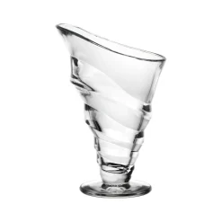 Coupe à dessert rond transparent verre pressé Ø 11,6 cm Circee - LA ROCHERE Outlet