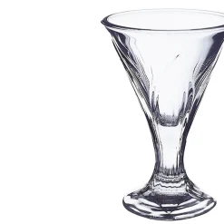 Coupe à dessert rond transparent verre pressé Ø 10 cm Fidji - LA ROCHERE Best